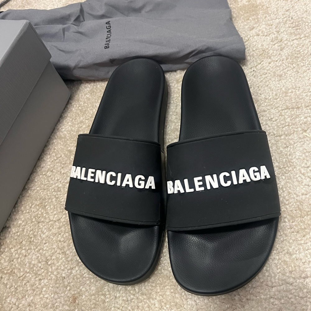 Black Sandal Balanciaga New